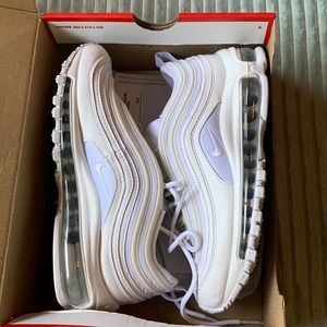 White Nike air max 97